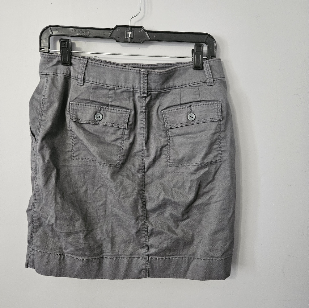 Loft dark grey skirt